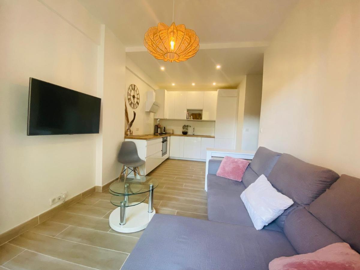 50M Plage / 200M Hippodrome 2 Pieces Jardin Garage Cagnes-sur-Mer Exteriör bild